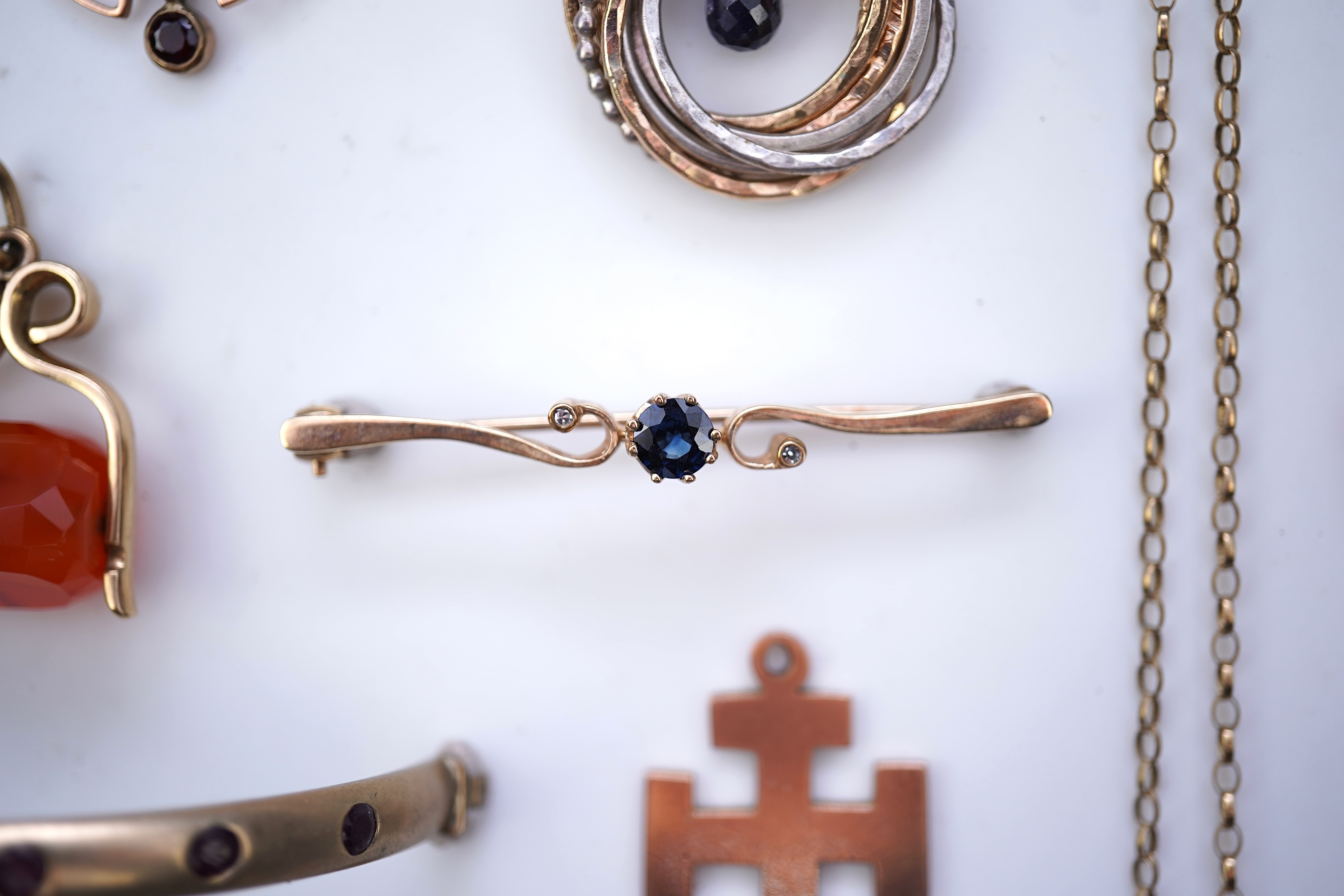 A collection of jewels